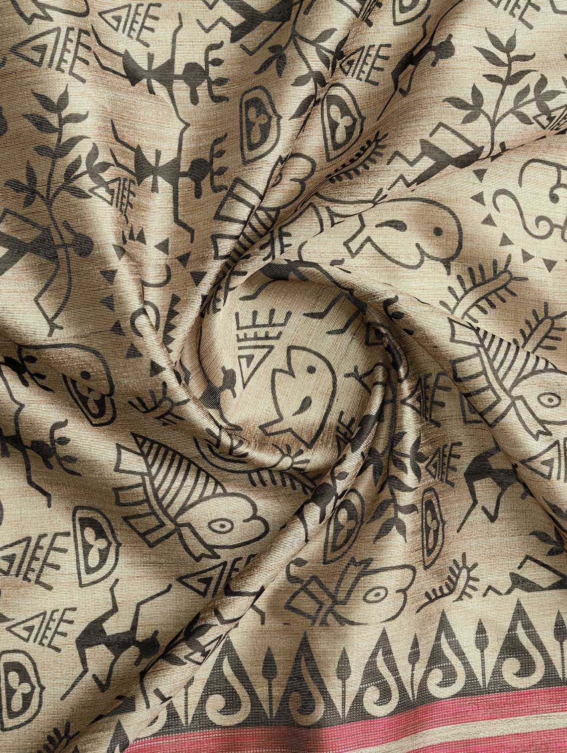 women printed saree - 21083458 -  Standard Image - 4