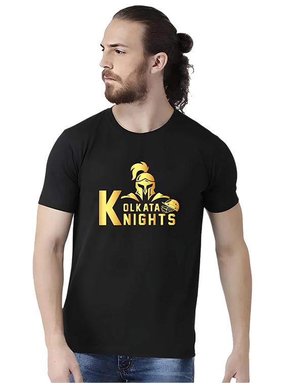 men round neck chest print t-shirt - 21092388 - Zoom Image - 0