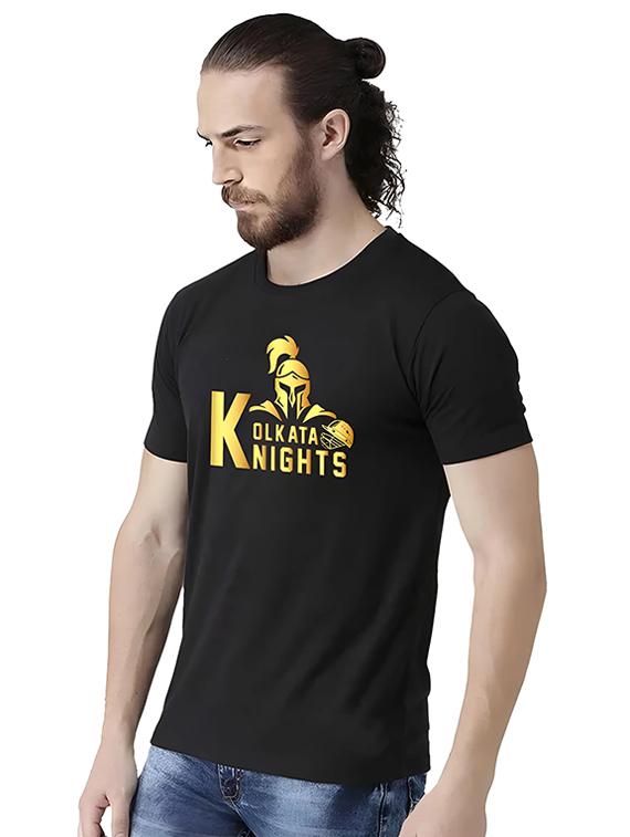 men round neck chest print t-shirt - 21092388 - Standard Image - 1