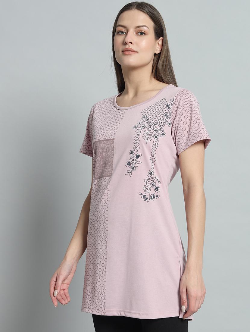 women round neck short sleeves tee - 21093582 - Standard Image - 1