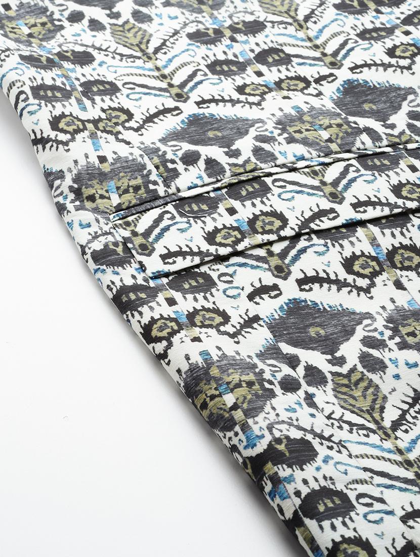 men printed bandhgalas blazer - 21093932 - Standard Image - 4