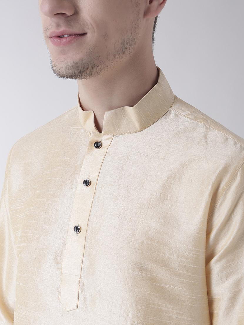 men long sleeve dhoti kurta set - 21093999 - Standard Image - 4