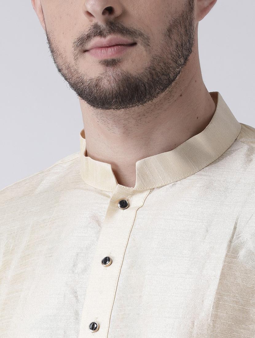men long sleeve dhoti kurta set - 21094024 - Standard Image - 4