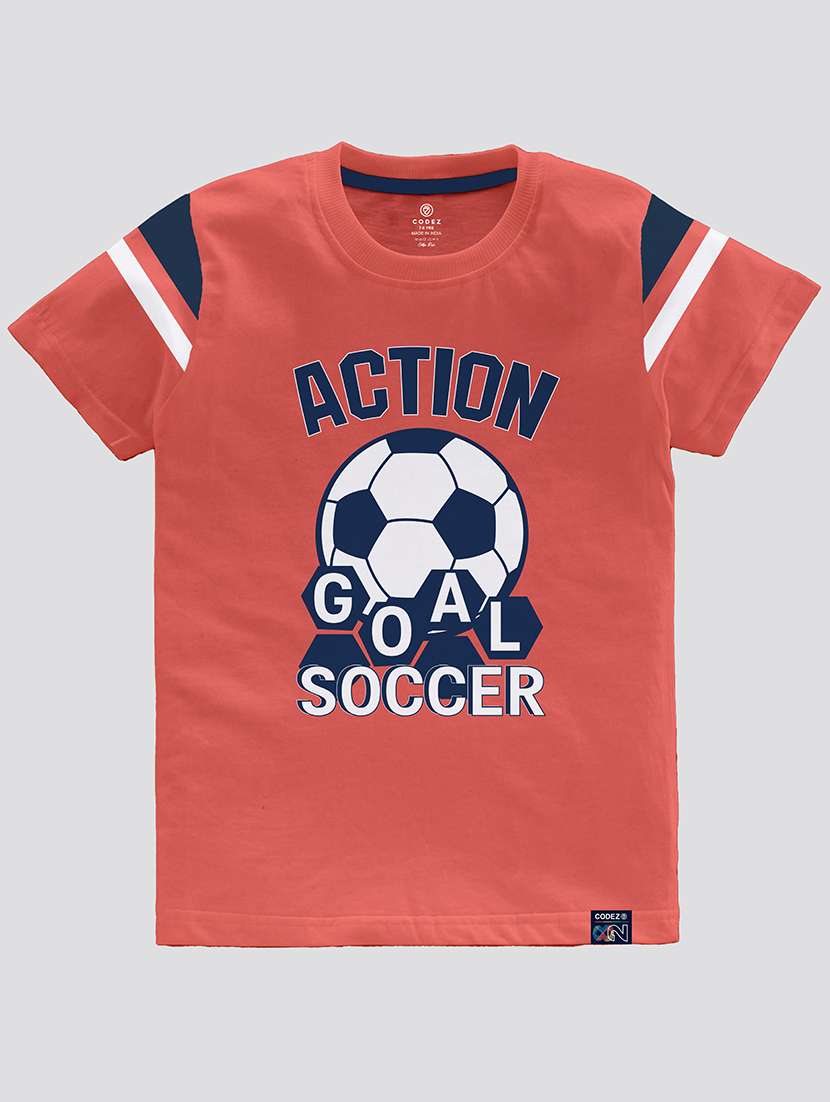 pink front printed casual t-shirt