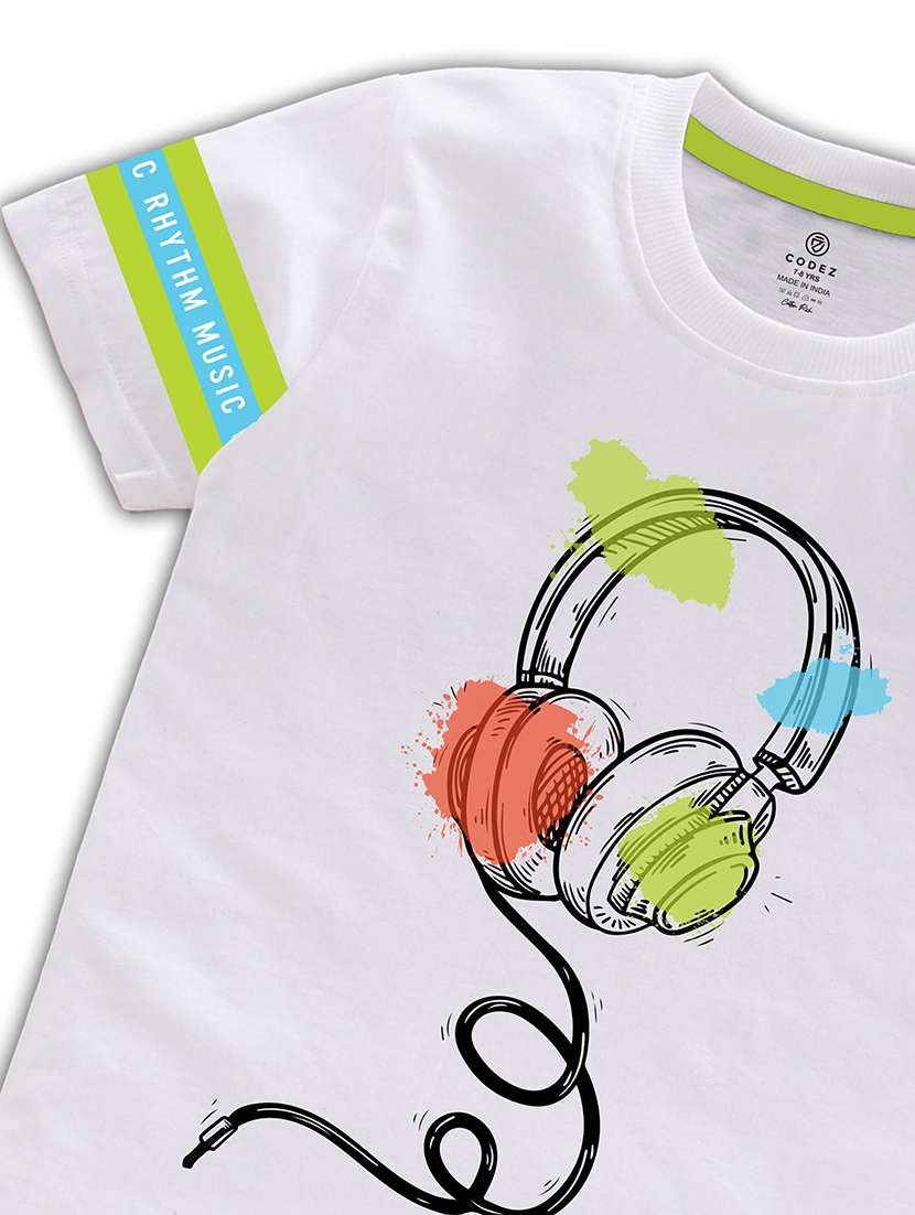 pack of 2 multi coloured printed t-shirt - 21098946 -  Standard Image - 4