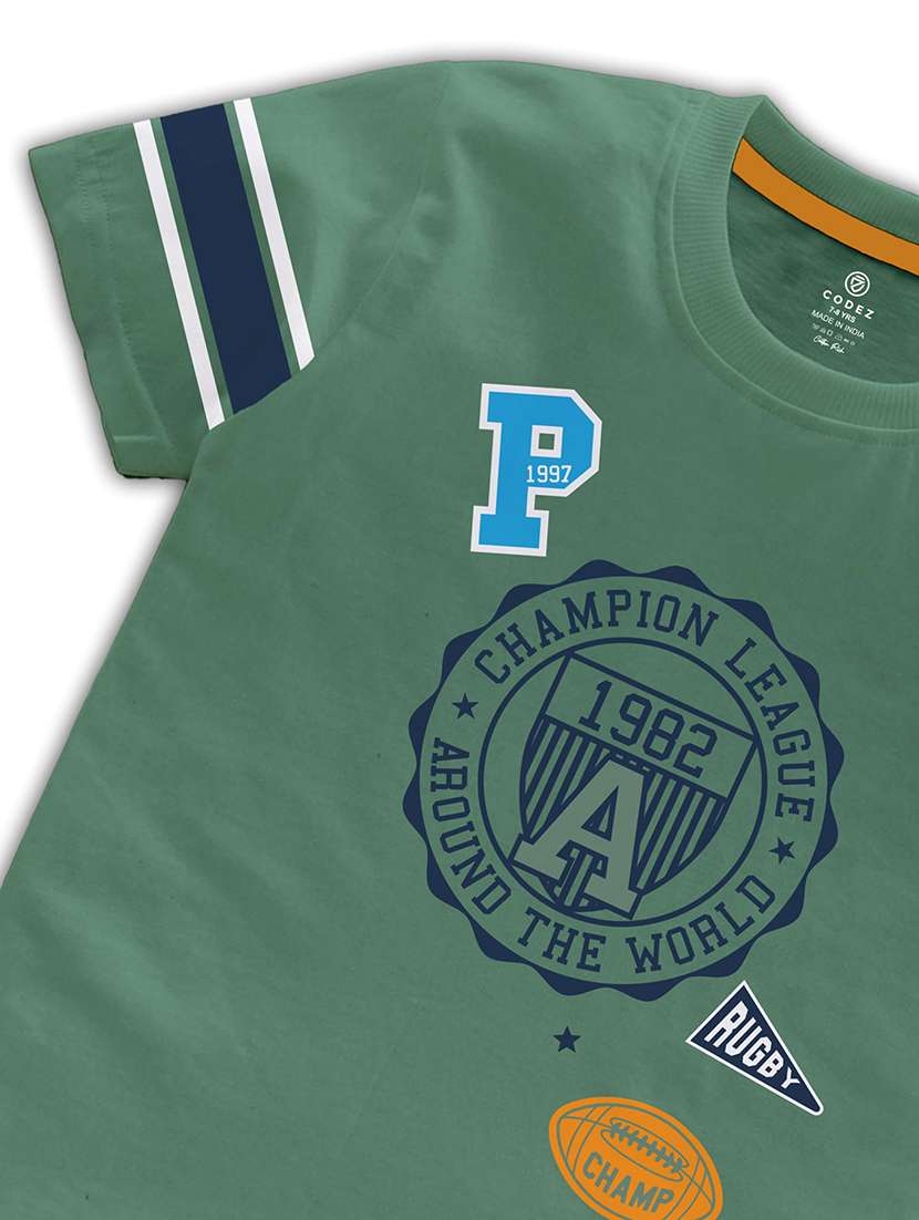 pack of 2 multi coloured printed t-shirt - 21098971 -  Standard Image - 4