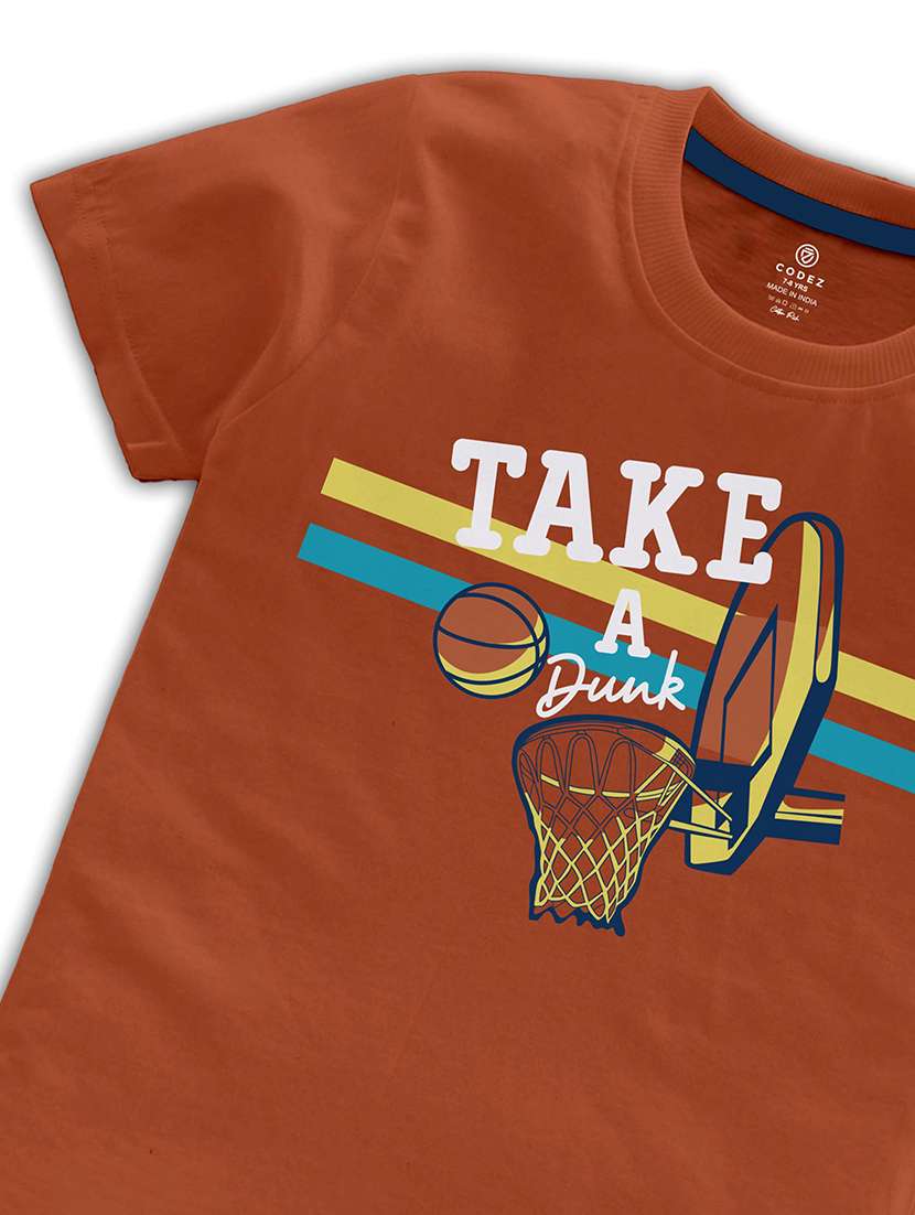 boys round neck printed set of 2 regular t-shirt - 21098975 -  Standard Image - 4