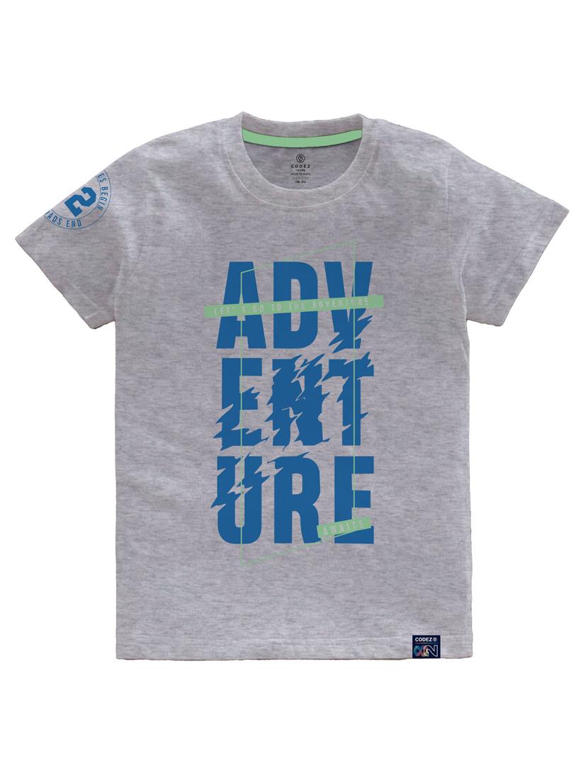 boys round neck printed set of 2 regular t-shirt - 21098980 - Standard Image - 1