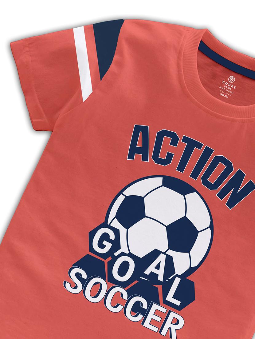 boys round neck printed set of 2 regular t-shirt - 21098980 - Standard Image - 4