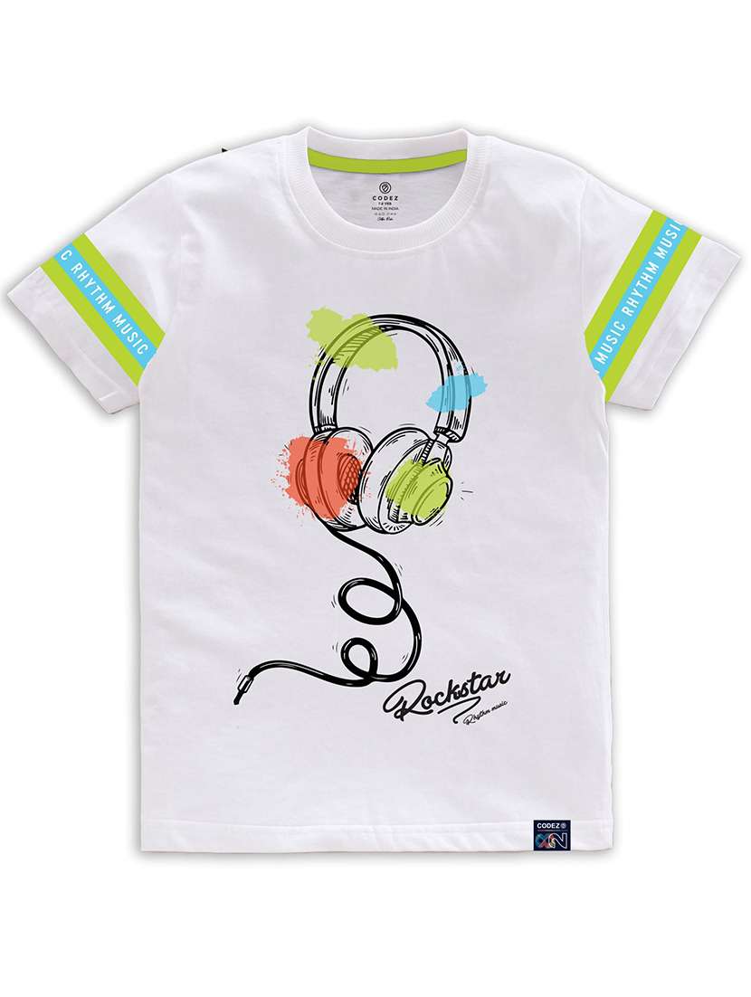 pack of 2 multi colored printed t-shirt - 21099014 -  Standard Image - 1