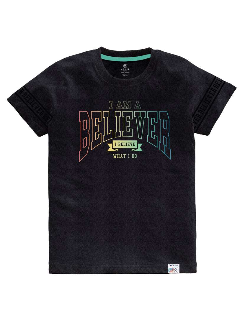 boys round neck printed set of 2 regular t-shirt - 21099087 -  Standard Image - 1