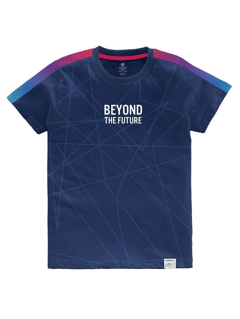 boys round neck printed set of 2 regular t-shirt - 21099100 -  Standard Image - 1