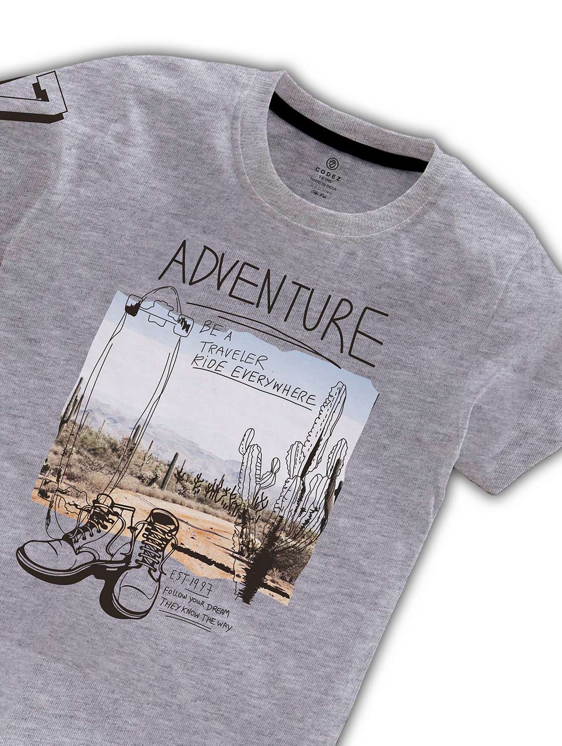 boys pack of 2 round neck t-shirts - 21099124 -  Standard Image - 4