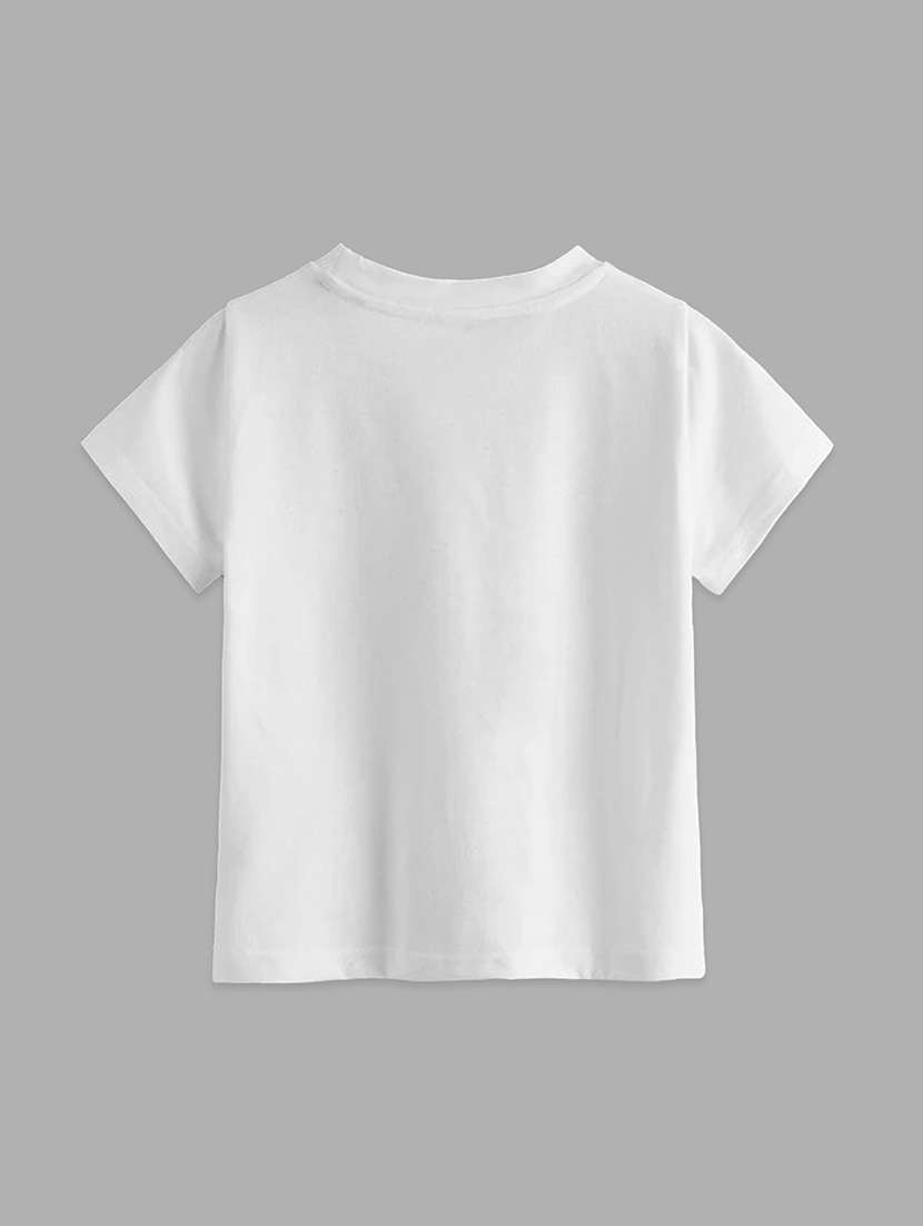 boys round neck graphic regular t-shirt - 21099152 -  Standard Image - 1