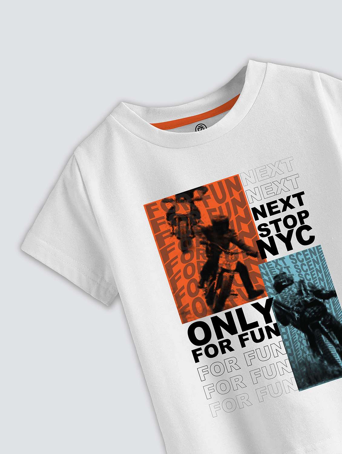 boys round neck printed set of 2 regular t-shirt - 21099169 -  Standard Image - 4