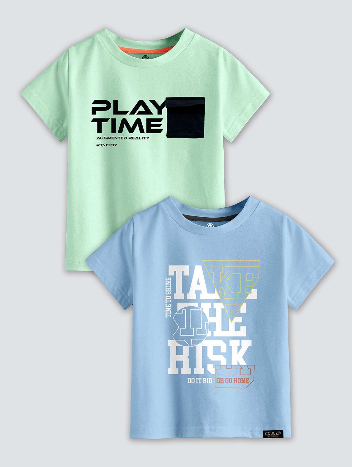 pack of 2 printed t-shirt