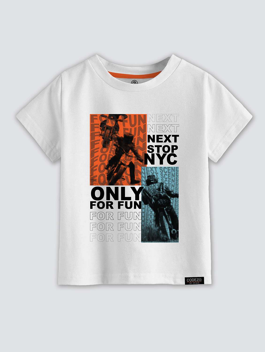 pack of 2 multi colored printed t-shirt - 21099236 -  Standard Image - 1