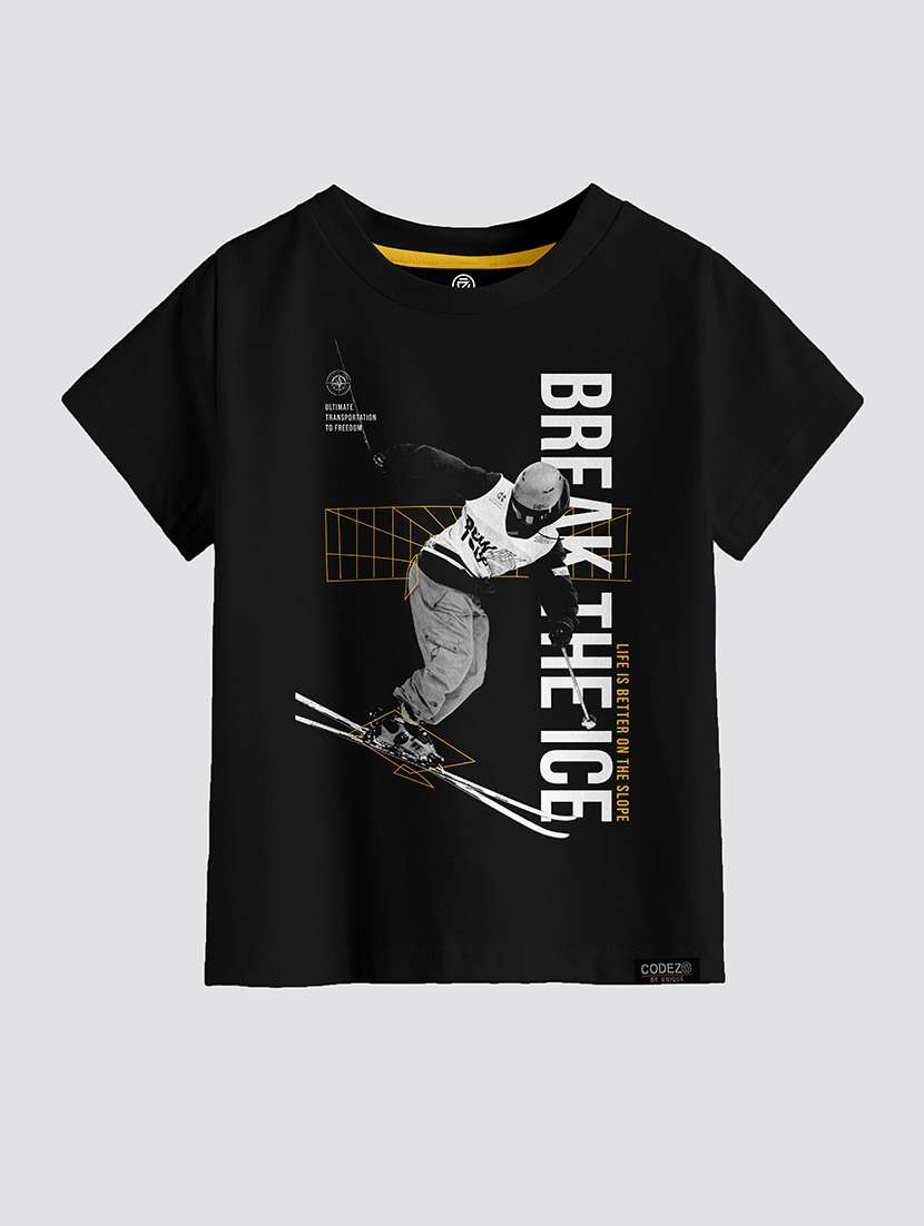 pack of 3 multi colored printed t-shirt - 21099276 -  Standard Image - 1