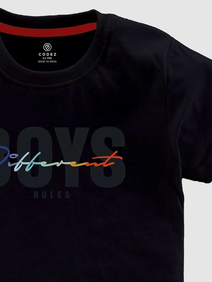 boys round neck printed t-shirt combo - 21099359 -  Standard Image - 4