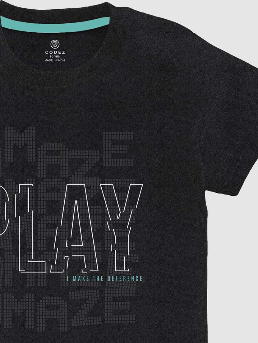 boys round neck printed set of 2 regular t-shirt - 21099365 -  Standard Image - 4