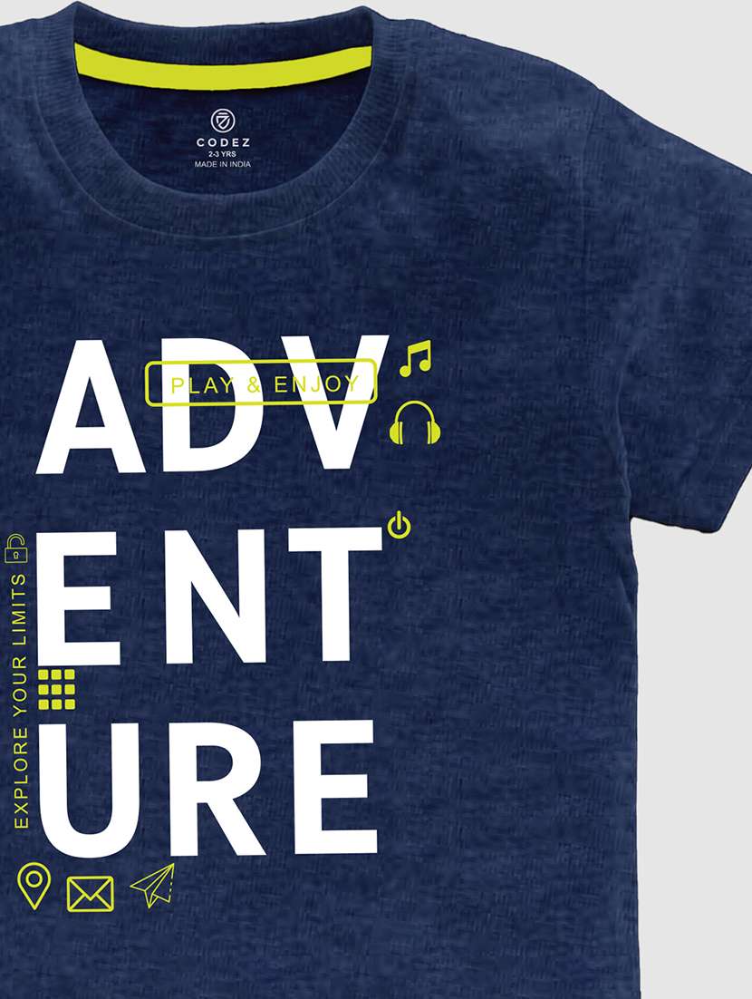 boys round neck printed set of 2 regular t-shirt - 21099371 -  Standard Image - 4