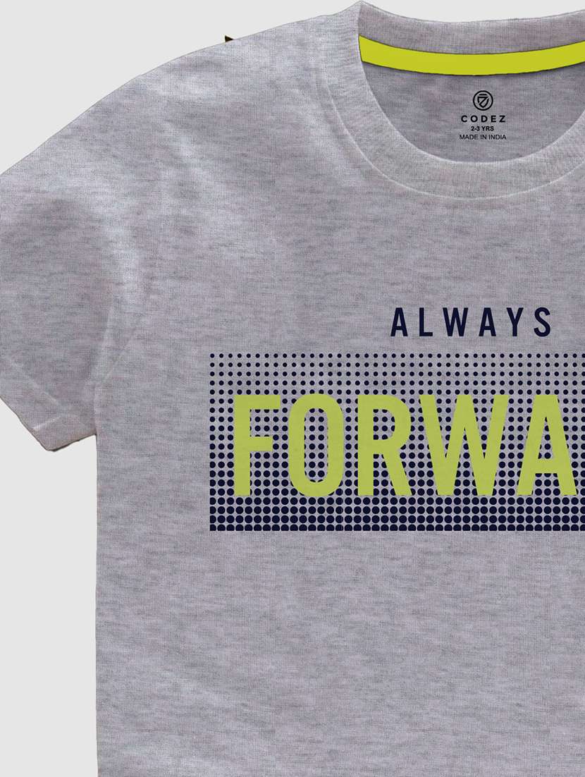 boys round neck printed set of 2 regular t-shirt - 21099376 -  Standard Image - 4