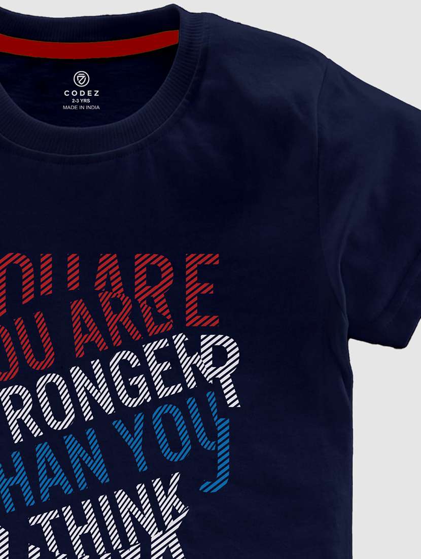 boys round neck printed set of 2 regular t-shirt - 21099387 -  Standard Image - 4