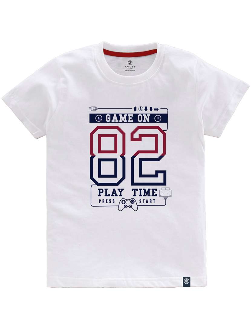 boys pack of 2 round neck t-shirts - 21099388 -  Standard Image - 1