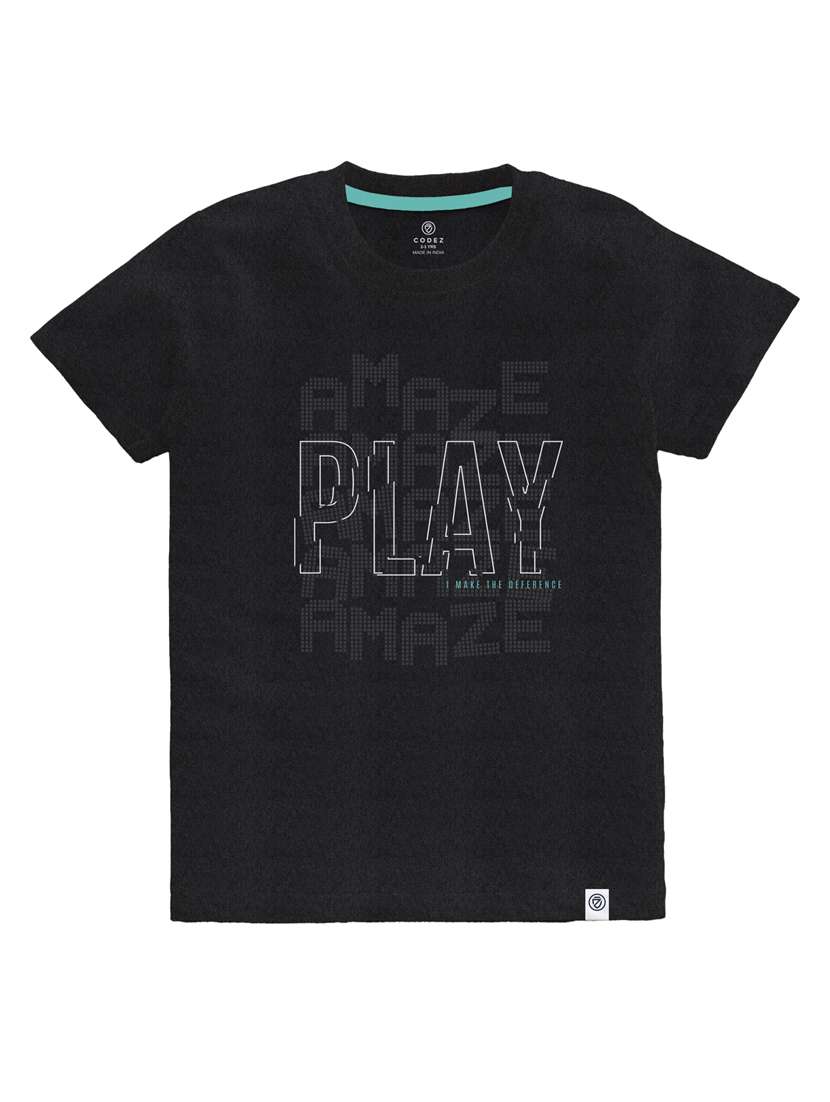pack of 3 multi colored front print t-shirt - 21099410 -  Standard Image - 1