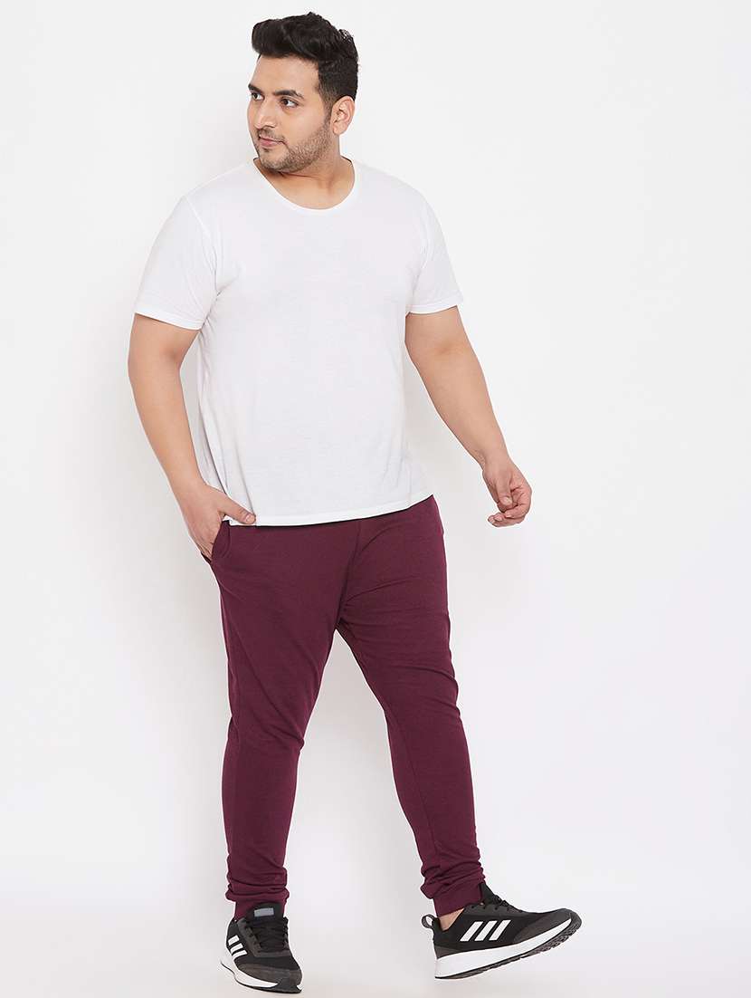 men solid mid rise full length jogger - 21099515 - Standard Image - 4