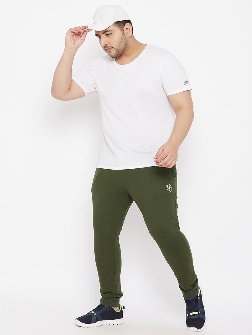 men solid mid rise full length jogger - 21099520 - Standard Image - 4