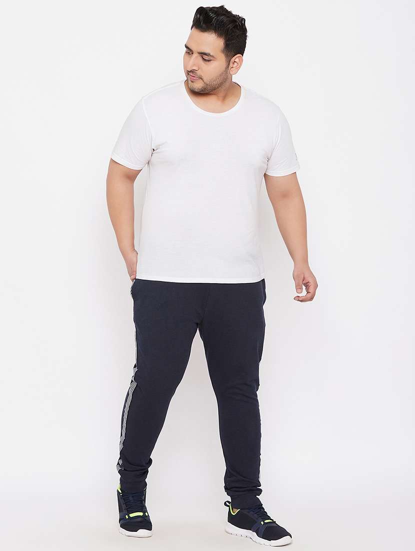 men side taped mid rise full length jogger - 21099529 -  Standard Image - 4