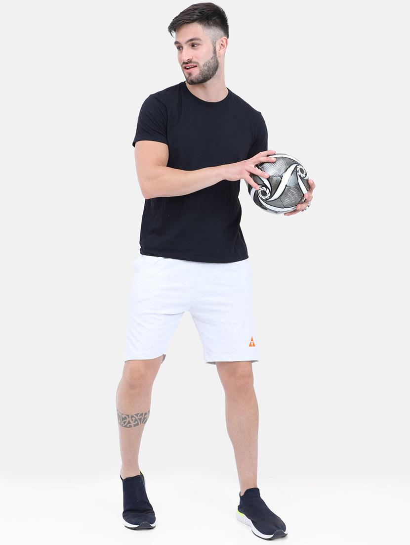 white cotton blend short - 21099568 - Standard Image - 4