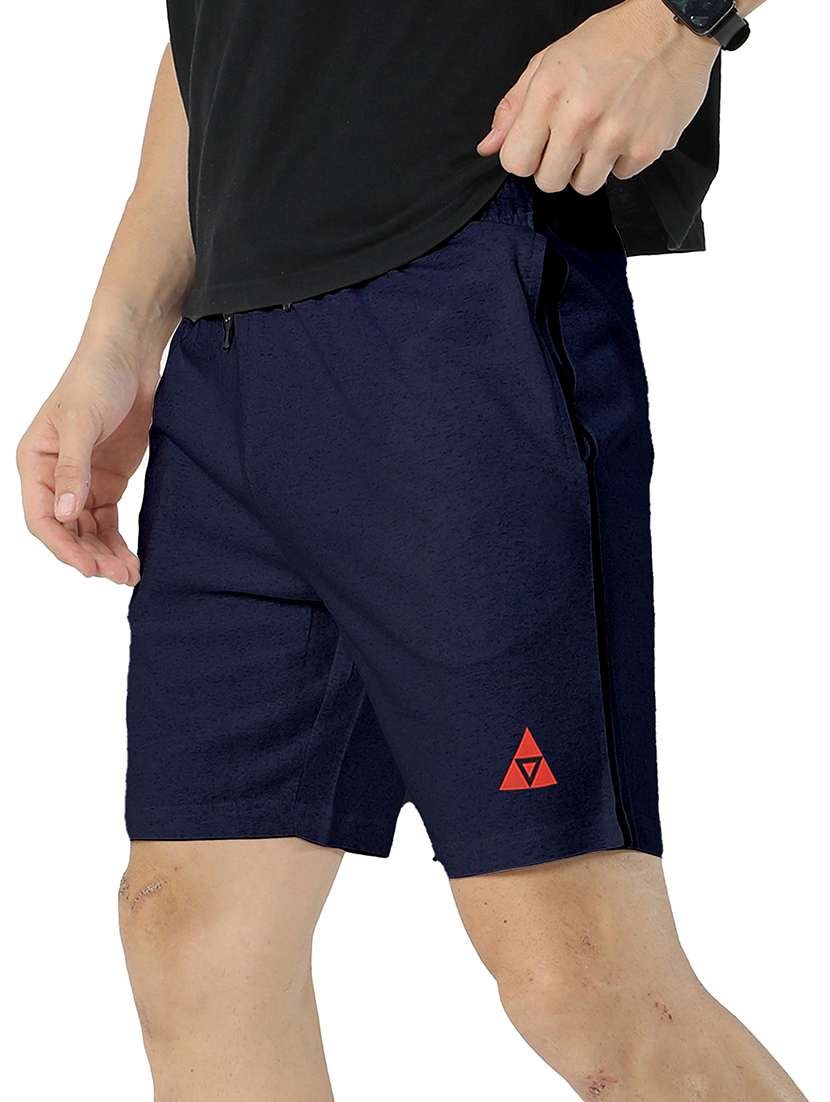 multi colored cotton blend  short - 21099573 -  Standard Image - 4