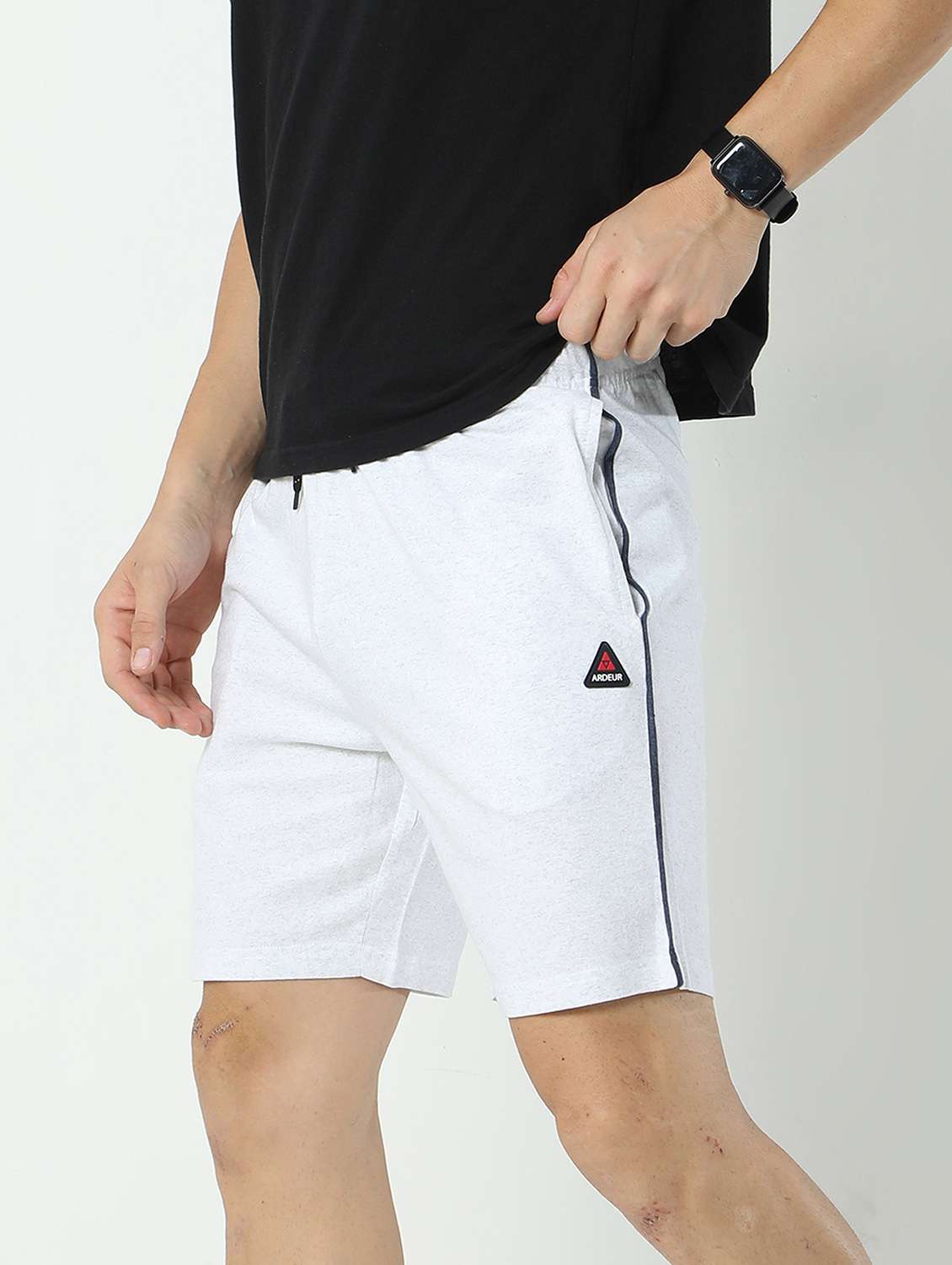 men pack of 2 mid rise shorts - 21099613 -  Standard Image - 1
