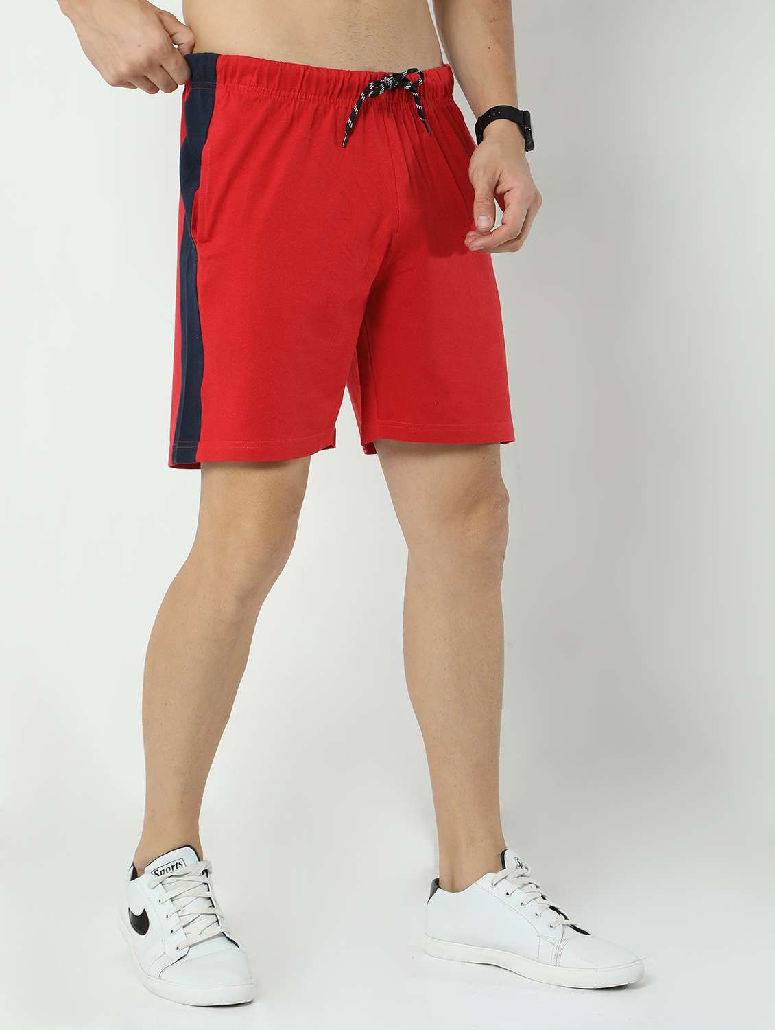 pack of 2 multi colored cotton blend shorts - 21099628 -  Standard Image - 1