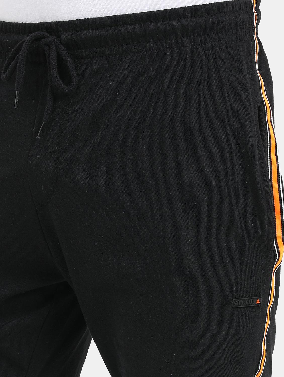 black side taped shorts - 21099689 - Standard Image - 4