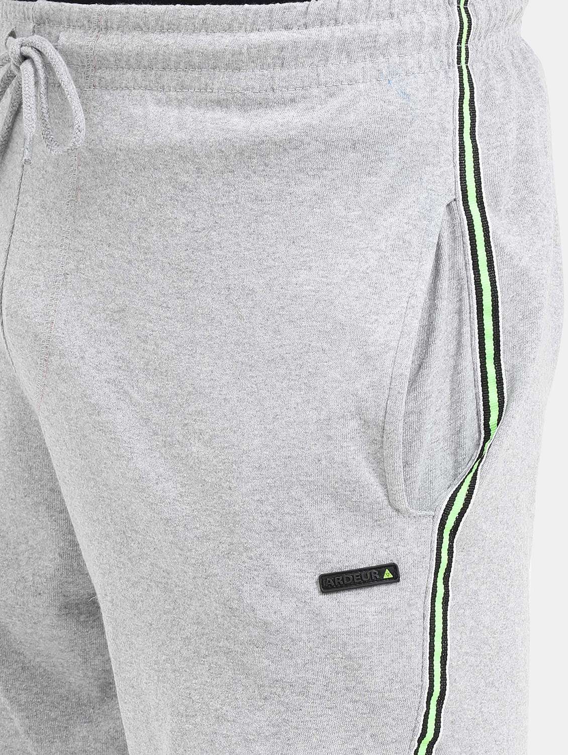 grey side taped shorts - 21099693 -  Standard Image - 4