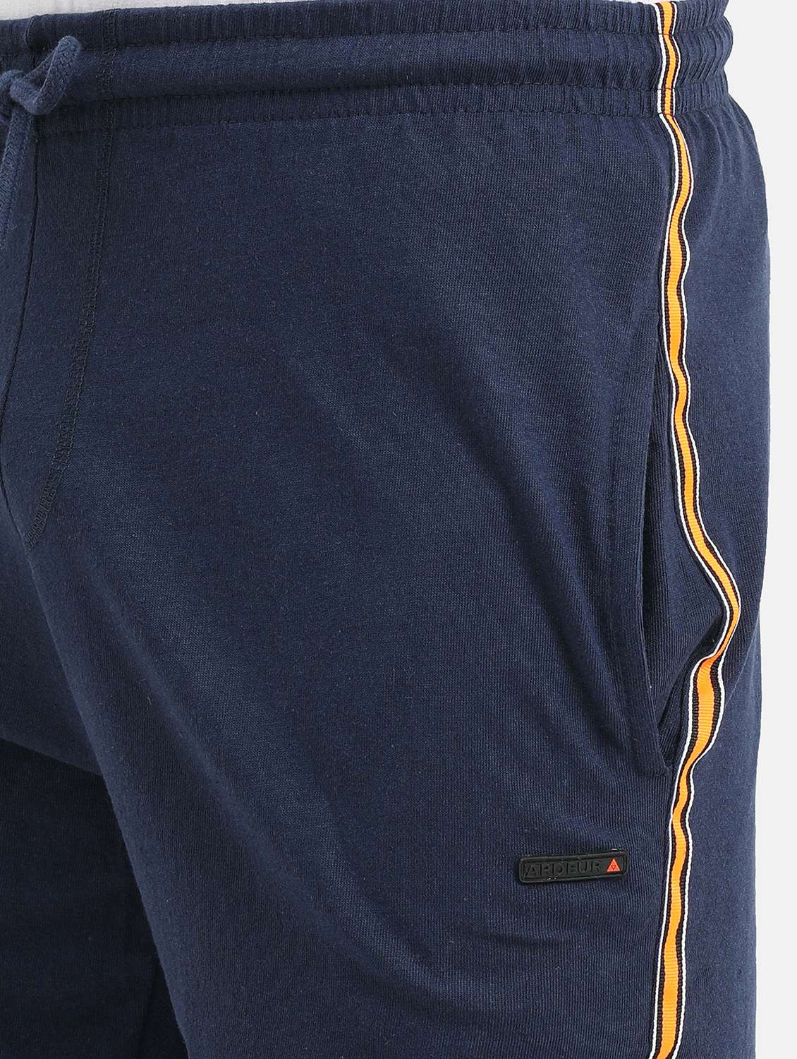 navy blue side taped shorts - 21099694 -  Standard Image - 4