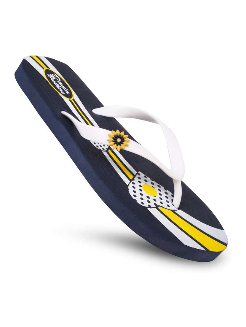 women printed slippers flip flop - 21099712 -  Standard Image - 1