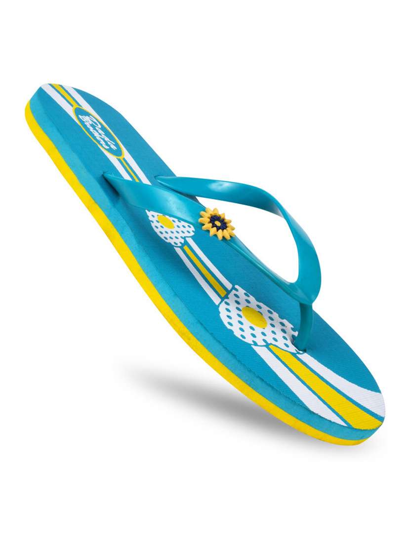 women printed slippers flip flop - 21099714 -  Standard Image - 1