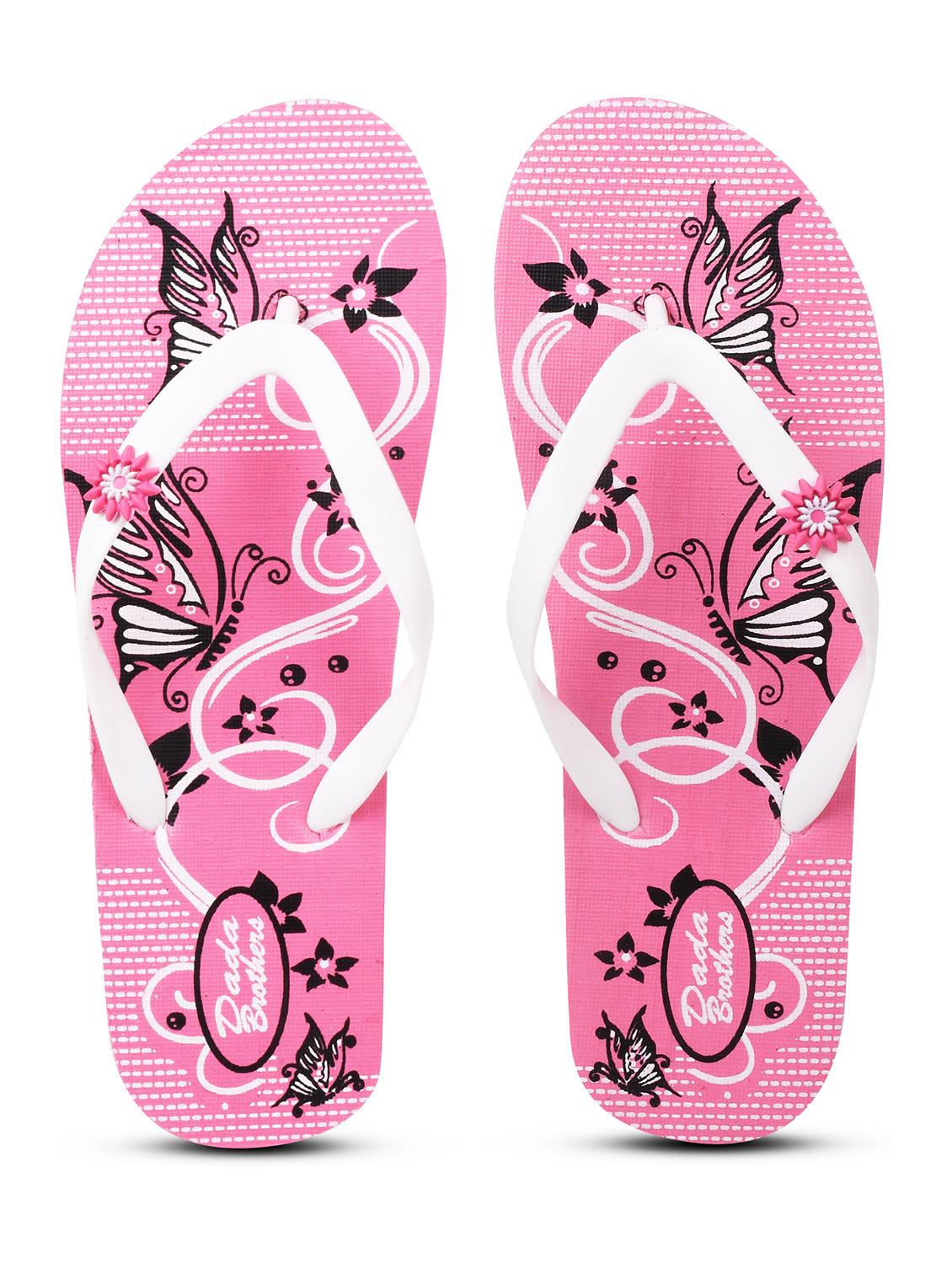women printed slippers flip flop combo - 21099724 -  Standard Image - 1