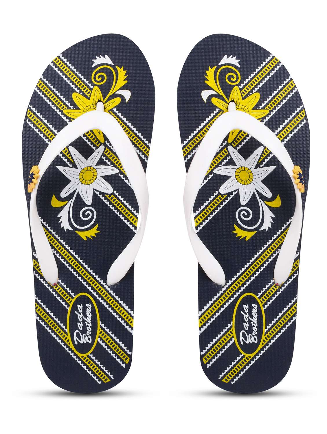 multi colored rubber slippers flip flops - 21099750 -  Standard Image - 4