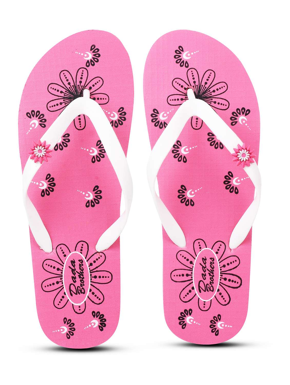 multi colored rubber slippers flip flops - 21099754 -  Standard Image - 4
