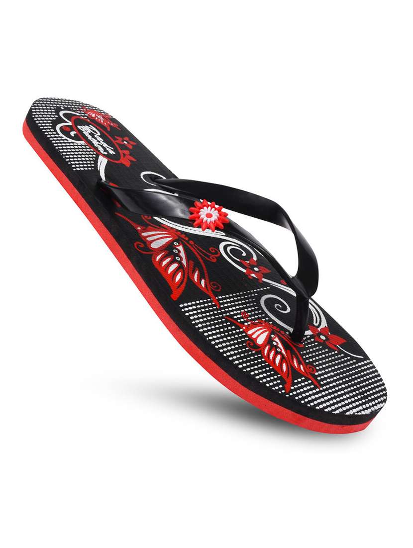 multi colored rubber slippers flip flops - 21099763 -  Standard Image - 1