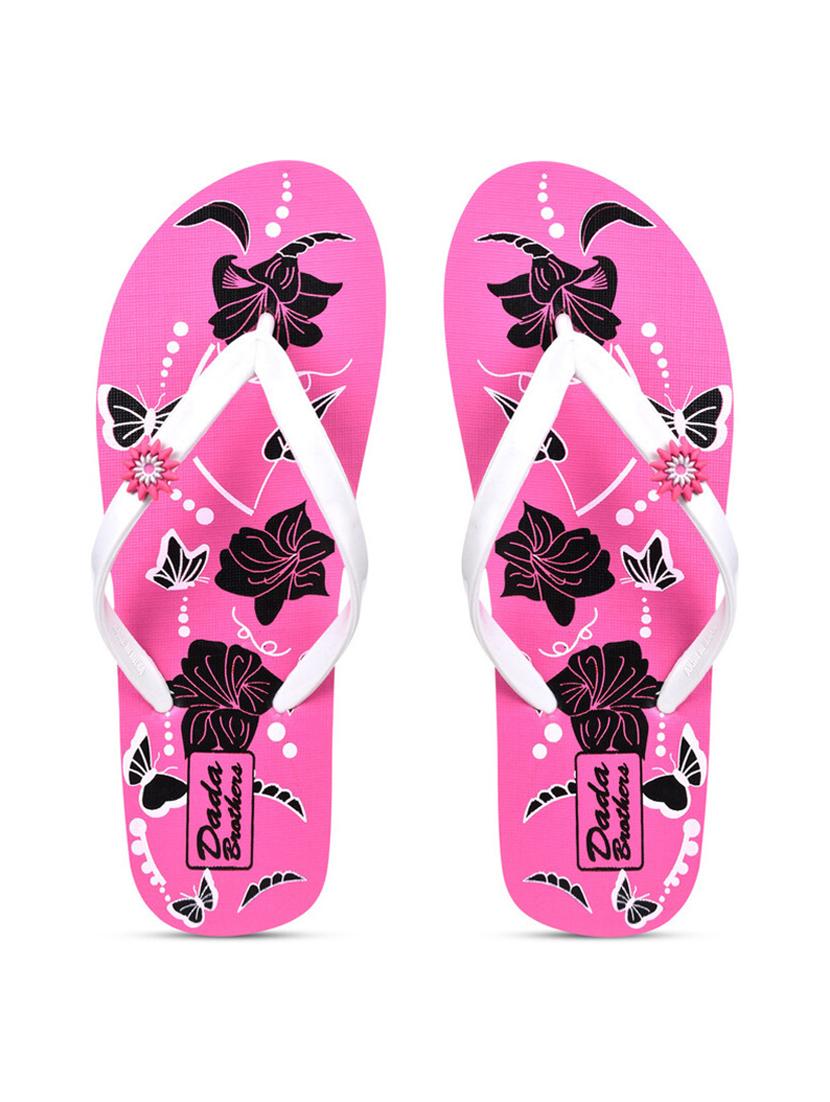 multi colored rubber slippers flip flops - 21099893 -  Standard Image - 1