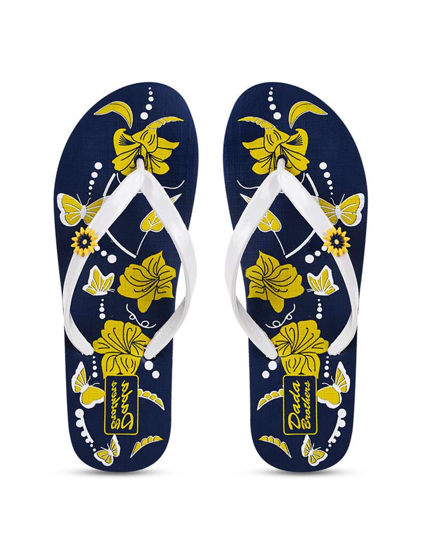 multicolored printed set of 2 slippers flip flop - 21099994 -  Standard Image - 4