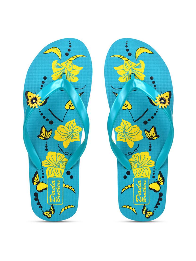 multicolored printed set of 2 slippers flip flop - 21100012 - Standard Image - 1
