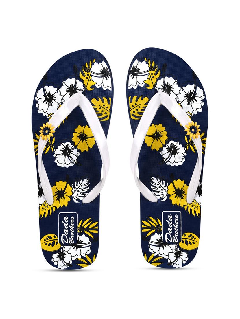 multicolored printed set of 2 slippers flip flop - 21100042 - Standard Image - 1