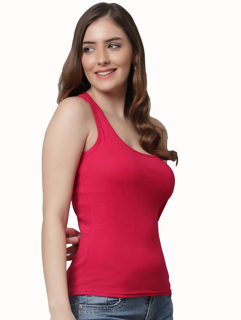 women solid sleeveless camisole - 21101019 -  Standard Image - 1